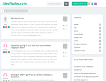 Tablet Screenshot of itiraflarim.com